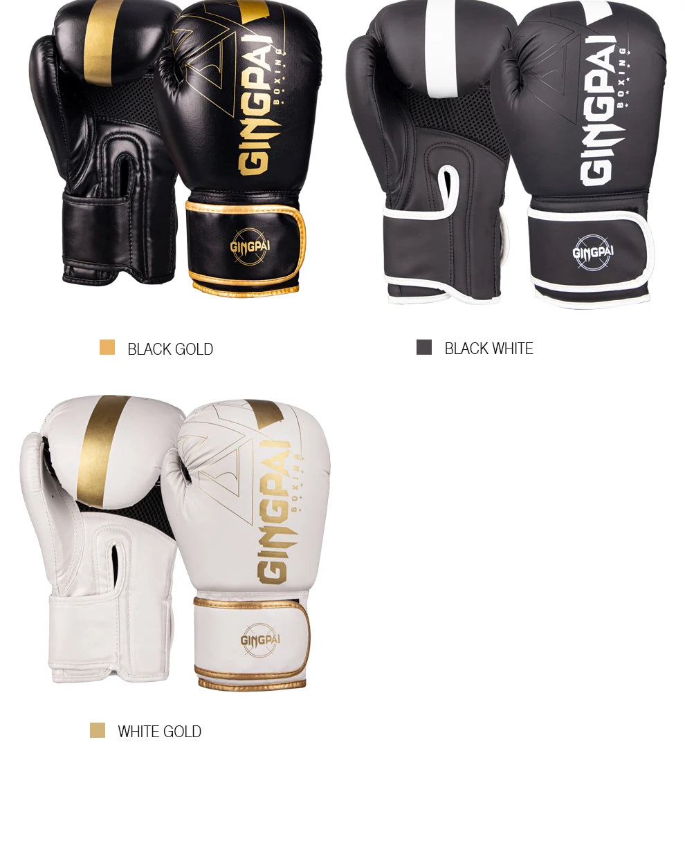 Adults and kids PU Muay Thai boxing gloves for MMA, kickboxing, and training gear