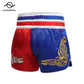 Muay Thai Shorts Men's Women's Boxing Shorts Child Embroidery Satin Kickboxing Pants Combat Grappling Cage Fighting MMA Shorts