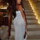 Mesh Elegant Maxi Long Summer Backless Nightclub Party Beach Dress The Clothing Company Sydney