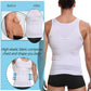 Men's Body Shaper Vest Shirt Abs Gym Workout Compression Tank Top Sleeveless Shapewear