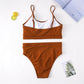 Elegant 7 Colours Bikini Plus Size Large Size Swimwear Women Swimsuit Two-piece Bikini set Bather Bathing Suit The Clothing Company Sydney