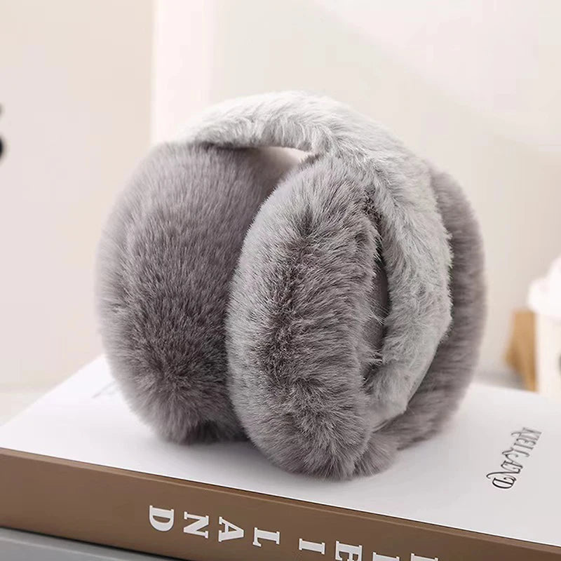 Solid Soft Plush Ear Keep Warmer Winter Earmuffs For Women Men Fashion Outdoor Earflap Protection Ear-Muffs Ear Cover The Clothing Company Sydney