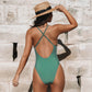 One Piece Backless Monokini Swimwear Bathing Suit Beachwear Swimsuit The Clothing Company Sydney