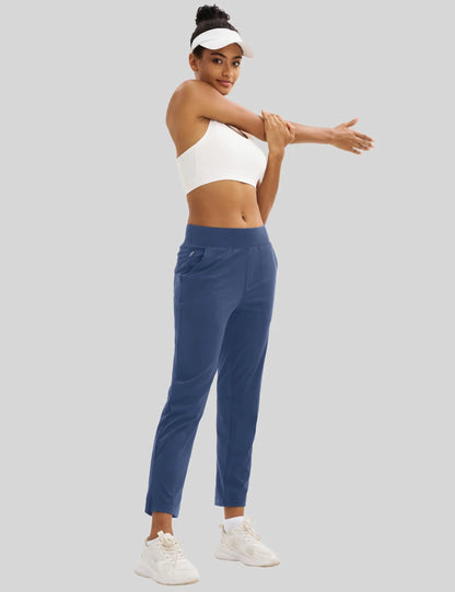 UPF 50+ Golf Pants Women's Lightweight Quick Dry Stretch Pants High Waist Work Athletic Casual Pants The Clothing Company Sydney