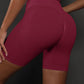 2 Piece Seamless Yoga Set Gym Sportswear Sport Top and High Waist Short Suit Fitness Workout Butt Lifting Short Tight Suit The Clothing Company Sydney