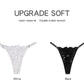 3 Piece Set Women's Lace Panties Perspective Underwear Low Waist Thin Strap Rhinestone Thong G-string Breathable Soft Lingerie The Clothing Company Sydney