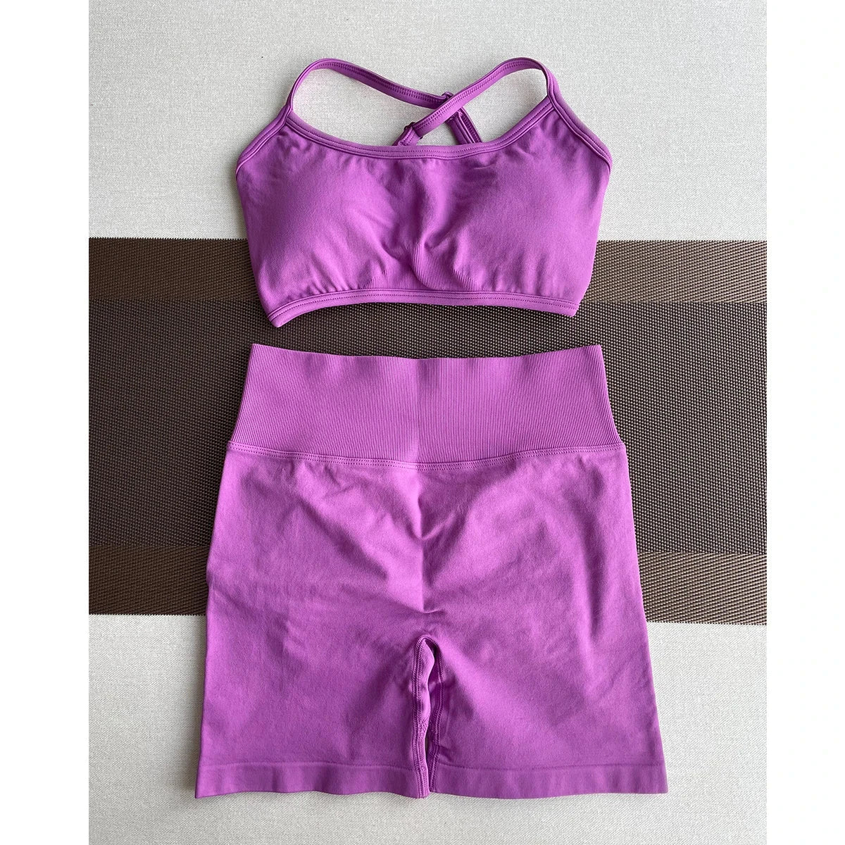 Solid Seamless Half Pants Women Soft  Fitness Outfits Yoga Gym Running Bike Wear Bicycle Skorts The Clothing Company Sydney