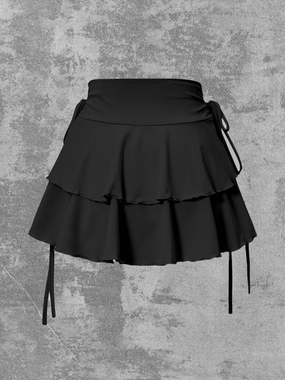 Womens Summer Fashion Outdoor High Waist Slim Fit Elastic Waist Short Skirt The Clothing Company Sydney