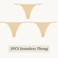 3 Pack Seamless Thong Women Thin Strap Low Waist High Flexibility Panties Briefs T-back Comfortable Underwear The Clothing Company Sydney