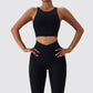 2 Piece Ribbed Yoga Set Women Suit For Fitness Sportswear Seamless Sports Suit Workout Clothes Tracksuit Sports Outfit Gym Clothing Wear The Clothing Company Sydney