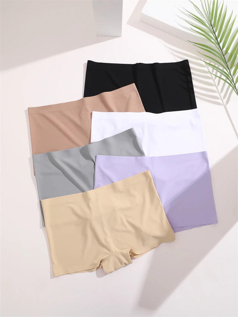 Women's Seamless Panties Sports Boxers Underwear Briefs Lingerie Intimate Underpants Boyshorts