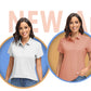 Summer UPF 50+ Short Sleeve Shirts Women's Sun Protection T-shirts Quick Dry 4 Buttons Tennis Workout Tee Golf Pullovers The Clothing Company Sydney