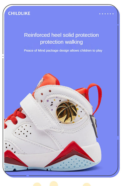 Boys’ Basketball Shoes – Non-Slip Outdoor Sports Sneakers The Clothing Company Sydney