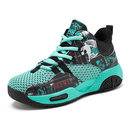 Children Boys Basketball Shoes Thick Sole Breathable Non-Slip Girls Sneakers Sport Shoes Child Basketball Shoe Boots Unisex Sneakers The Clothing Company Sydney