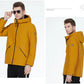 Men's  Lightweight Cotton Jacket Casual Trend Coat Male Windbreaker Coat hooded Jacket