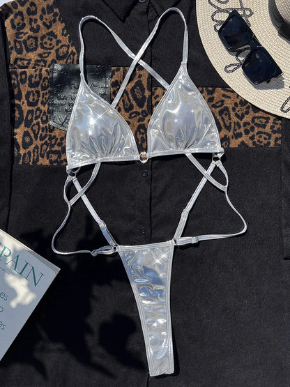 Extreme Mini Micro String Women Swimwear One Piece Swimsuit Female Cross Backless Monokini High Cut Bathing Suit The Clothing Company Sydney