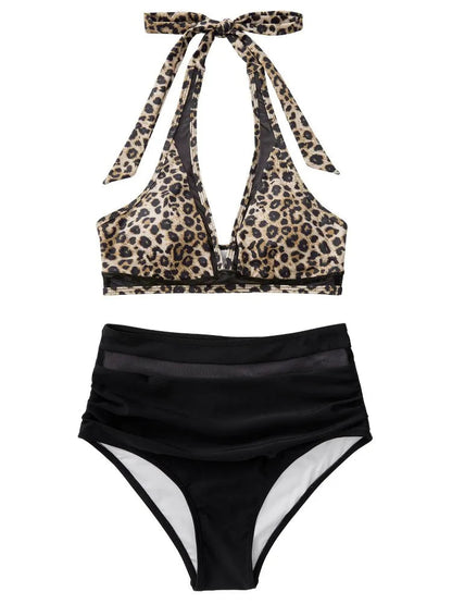 High Waist Push Up Swimsuit Women Black Beachwear Swimwear Adjustable Bathing Suit Bikini Set The Clothing Company Sydney