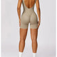 Yoga Set One-Piece Seamless Hollowed Out Women's Jumpsuits Gym Push Up Workout Fitness Bodysuit