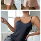 Silk Satin Women Nightgown Sleeveless Sleepwear Adjustable Spaghetti Strap Nightwear