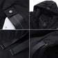 Men's Winter Warm Long Outwear Hooded Thicken Mid-length Hooded Warm Coat Puffer Jacket Fashion Parka Overcoat