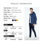 Men's  Lightweight Cotton Jacket Casual Trend Coat Male Windbreaker Coat hooded Jacket