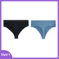 2 Pack Seamless Women Pantys Thongs High Waist Soft Underwear Solid Colors Breathable G-String The Clothing Company Sydney