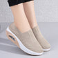 Summer Women's Fashion Vulcanized Sneakers Platform Solid Colour Flat Ladies Shoes Casual Breathable Wedges Ladies Walking Sneakers The Clothing Company Sydney