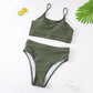 Elegant 7 Colours Bikini Plus Size Large Size Swimwear Women Swimsuit Two-piece Bikini set Bather Bathing Suit The Clothing Company Sydney