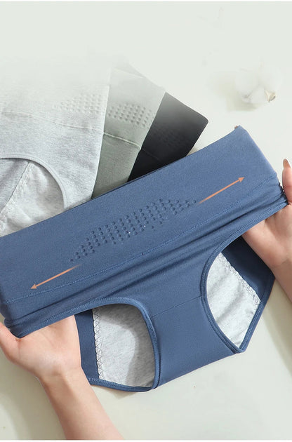 5 pack Menstrual Womens Panties Widen Period Pants Leak Proof Physiological High Waist Underwear Cotton Plus Size Female Briefs The Clothing Company Sydney