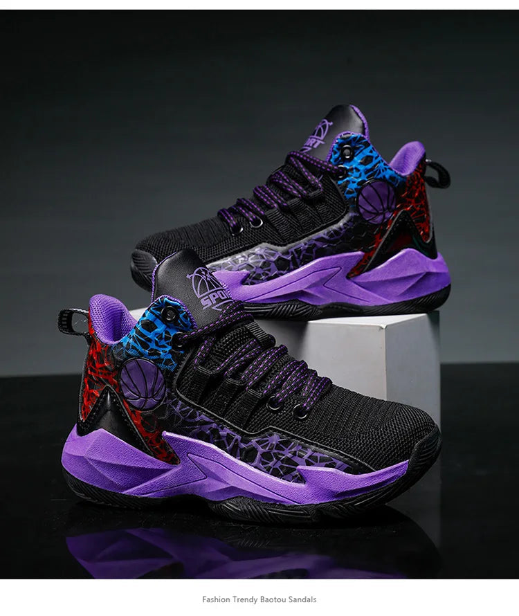 Kids Children's Sports Boys Girls Running Casual Outdoor Breathable Mesh Wear-Resistant Sneakers Basketball shoes. The Clothing Company Sydney