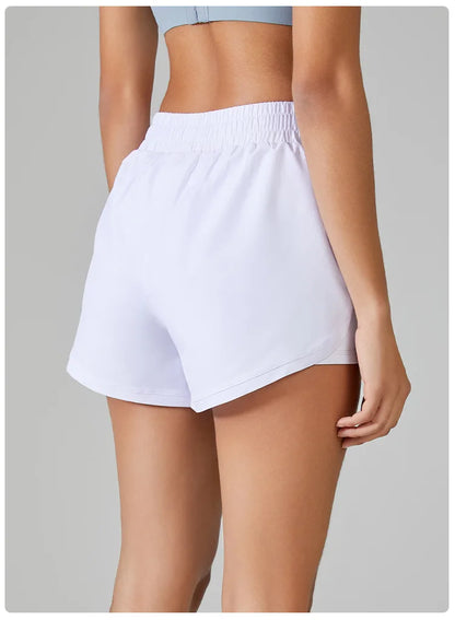 Women's Yoga Shorts Fitness Elastic Running Workout Ladies Gym Sport Inner Layer Shorts Fitness Sportwear