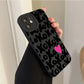 Gothic Style Black Lip Phone Case For iPhone 15 14 13 12 Pro Max Mini Shockproof Soft Silicone Cover The Clothing Company Sydney