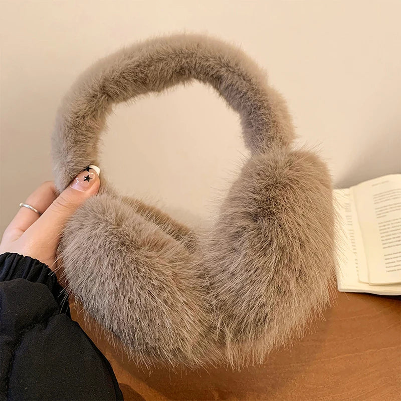 Solid Soft Plush Ear Keep Warmer Winter Earmuffs For Women Men Fashion Outdoor Earflap Protection Ear-Muffs Ear Cover The Clothing Company Sydney