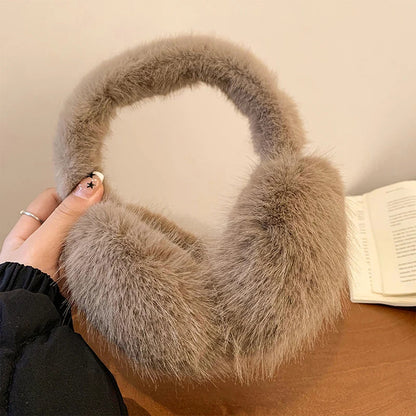 Solid Soft Plush Ear Keep Warmer Winter Earmuffs For Women Men Fashion Outdoor Earflap Protection Ear-Muffs Ear Cover The Clothing Company Sydney