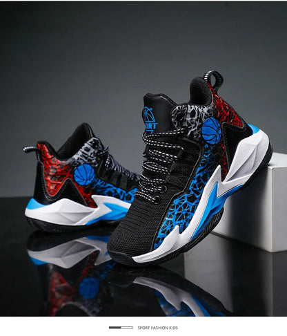 Kids Children's Sports Boys Girls Running Casual Outdoor Breathable Mesh Wear-Resistant Sneakers Basketball shoes. The Clothing Company Sydney