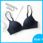 Seamless Bras for Women's Push Up Bras No Wire Brassiere A B Cup Underwear Bralette Three Quarters(3/4 Cup)  Lingerie The Clothing Company Sydney