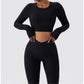 2 Piece Ribbed Yoga Set Women Suit For Fitness Sportswear Seamless Sports Suit Workout Clothes Tracksuit Sports Outfit Gym Clothing Wear The Clothing Company Sydney