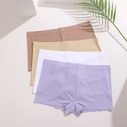 Women's Seamless Panties Sports Boxers Underwear Briefs Lingerie Intimate Underpants Boyshorts