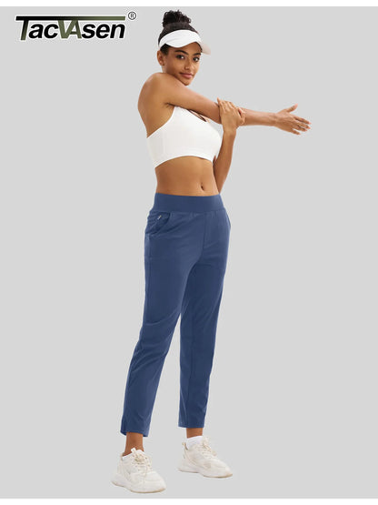 UPF 50+ Golf Pants Women's Lightweight Quick Dry Stretch Pants High Waist Work Athletic Casual Pants The Clothing Company Sydney