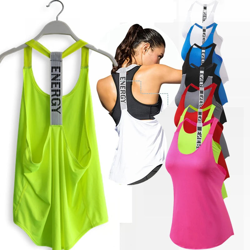Women Gym Tops Black Sleeveless Yoga Fitness Shirt Gym Vest Running workout Sports Backless Singlet Top The Clothing Company Sydney