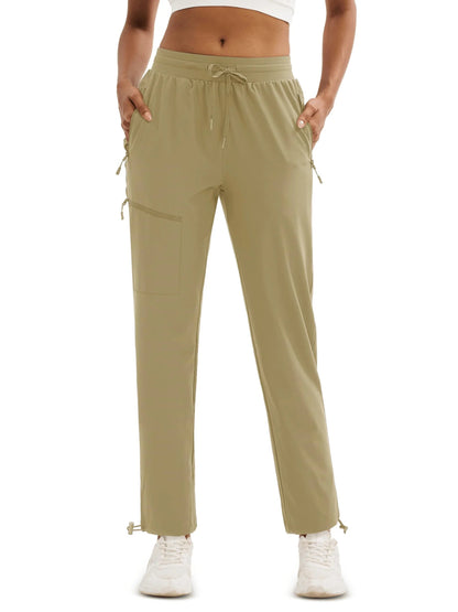 UPF50+ Quick Dry Cargo Pants Womens Outdoor Hiking 4 Pockets Sweatpant Breathable Waterproof UV Protection Trousers The Clothing Company Sydney