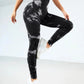 Seamless Tie Dye Bleach Sport Leggings Women Push Up Elastic Yoga Pants Fitness Gym Workout Tights Running Leggings The Clothing Company Sydney