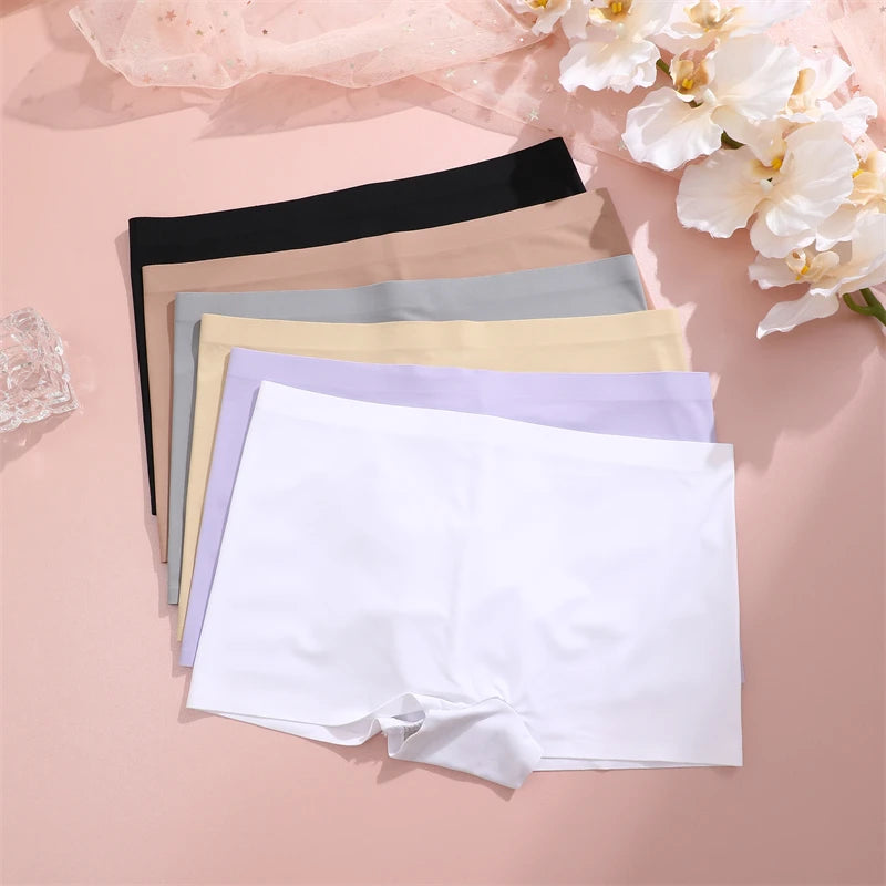 Women's Seamless Panties Sports Boxers Underwear Briefs Lingerie Intimate Underpants Boyshorts
