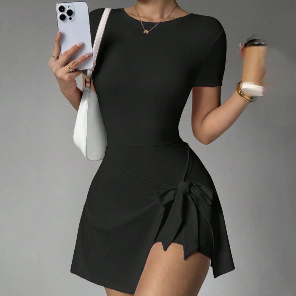 One Piece Tennis Skirts Sports Dress Golf Gym Yoga Women's Running Workout Long Skirt FitnessDress