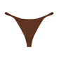 Women's Seamless Underpants Ice Silk Thongs Low Waist Bikini T-back Solid Color Traceless G-String Panties The Clothing Company Sydney