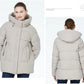 Women's Winter Jacket Warm Thicken Short Outwear Windproof Coat Long Sleeve Zipper Parka with Hood The Clothing Company Sydney