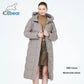 Maxi Long quilted coat elegant thick cotton jacket winter women's Outerwear with hood The Clothing Company Sydney