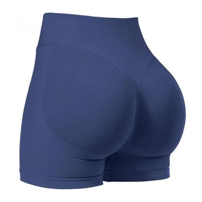 Women's Seamless High Waist Gym Slim Fit High Elastic Yoga Shorts for Fitness Training Running & Cycling Shorts The Clothing Company Sydney