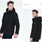 Men's  Lightweight Cotton Jacket Casual Trend Coat Male Windbreaker Coat hooded Jacket