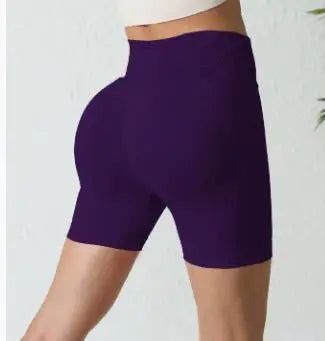 Women's Seamless High Waist Gym Slim Fit High Elastic Yoga Shorts for Fitness Training Running & Cycling Shorts The Clothing Company Sydney